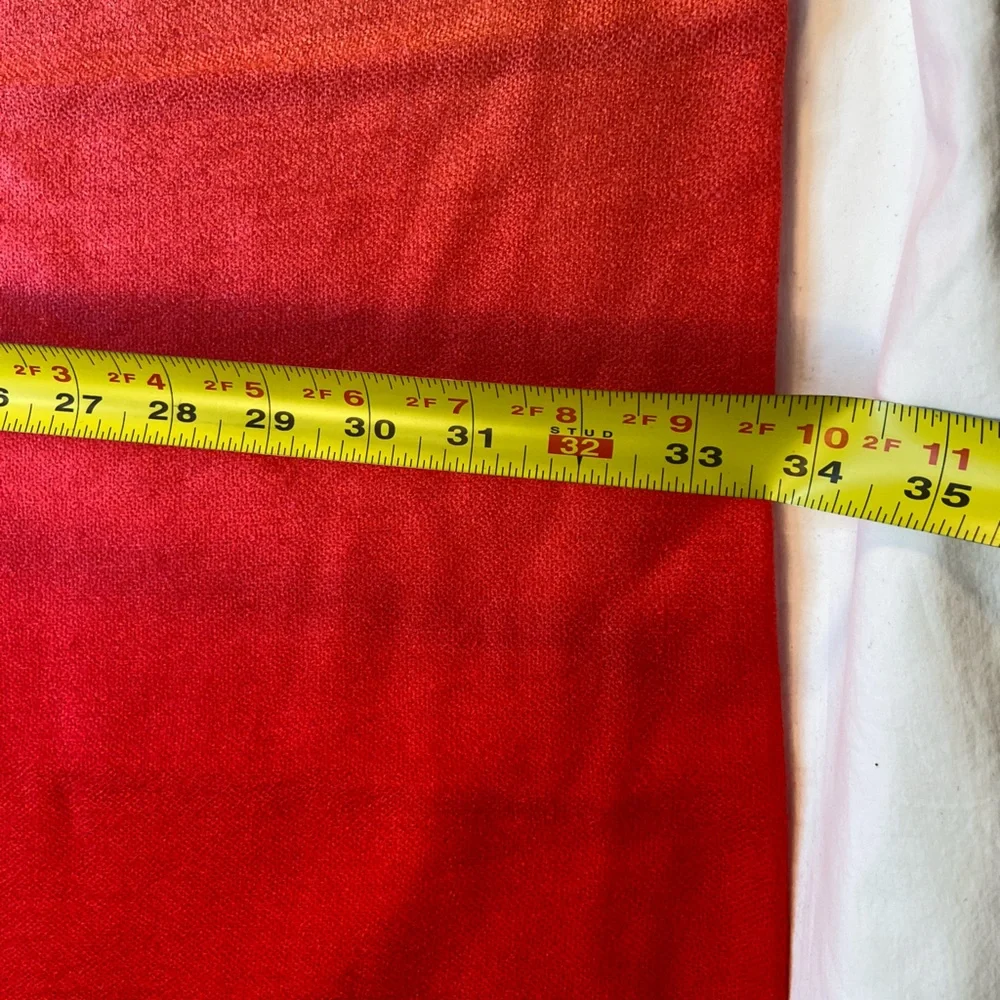 Charlie Paige Hombre‎ Scarf, Pink to Red